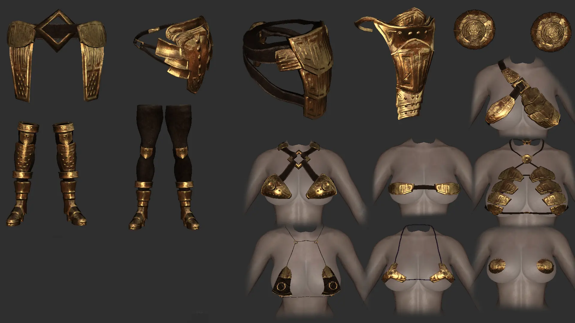 The Amazing World Of Bikini Armor Bhunp Se Golden Dwemer Pipeworks