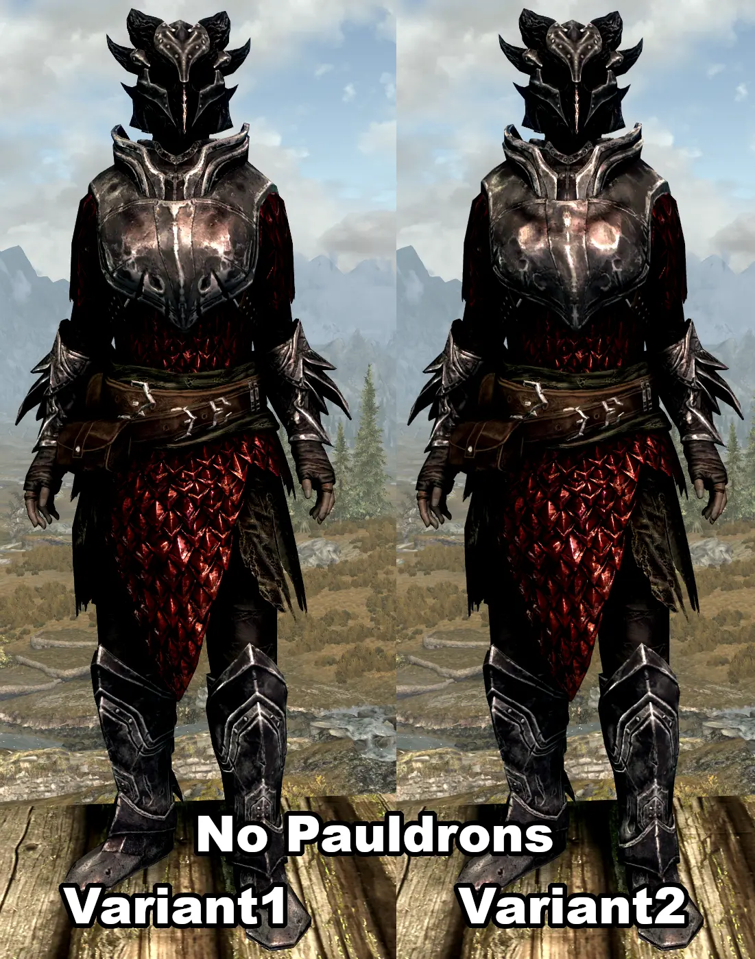 Symmetric Daedric Mail Armor Replacers At Skyrim Special Edition Nexus