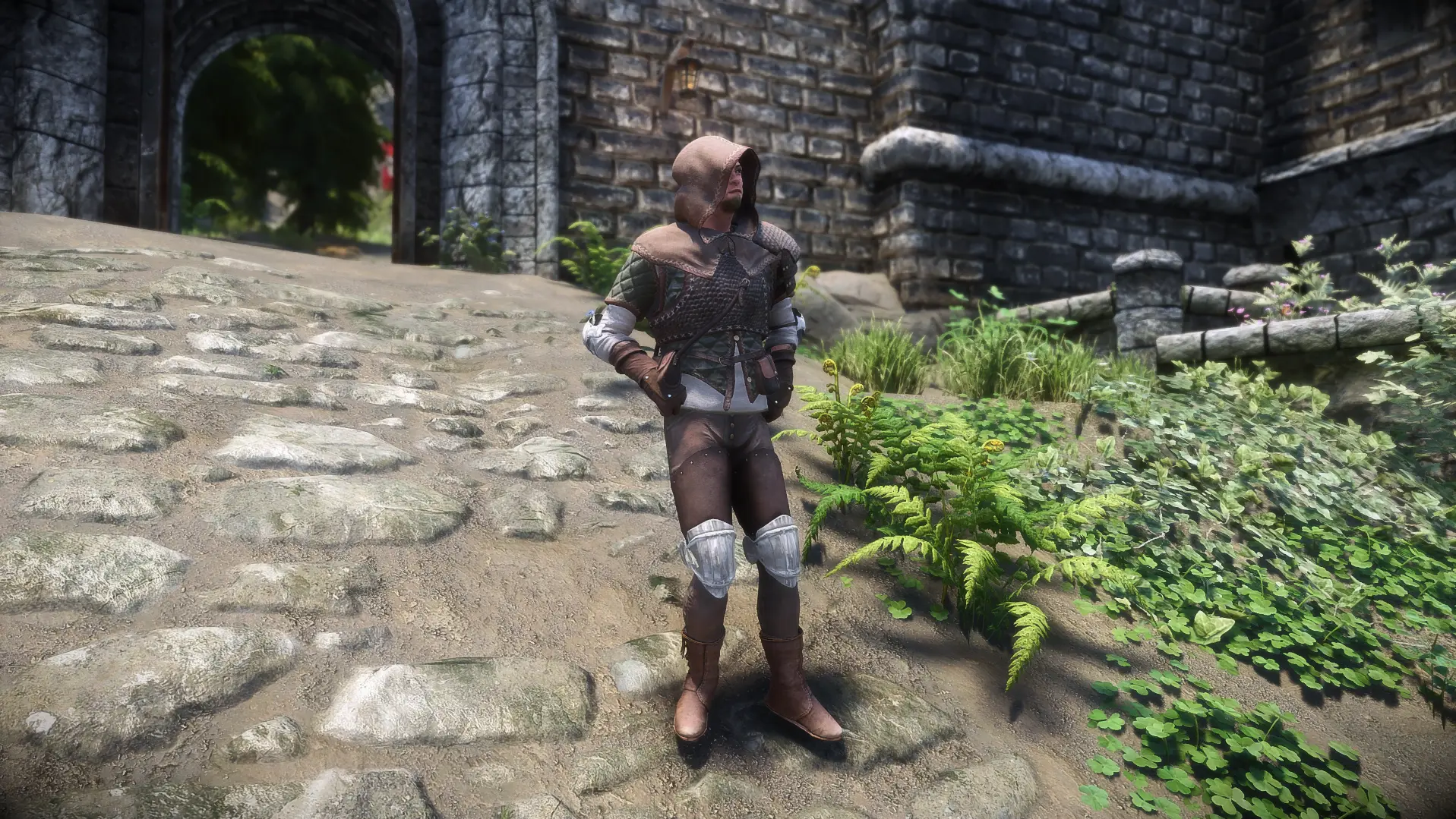 Courier Outfit Overhaul SPID At Skyrim Special Edition Nexus Mods And