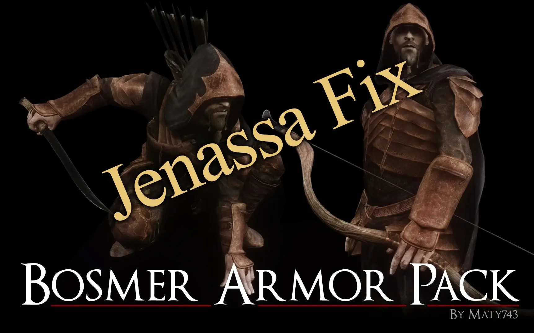 Bosmer Armor Pack Se Jenassa Fix At Skyrim Special Edition Nexus