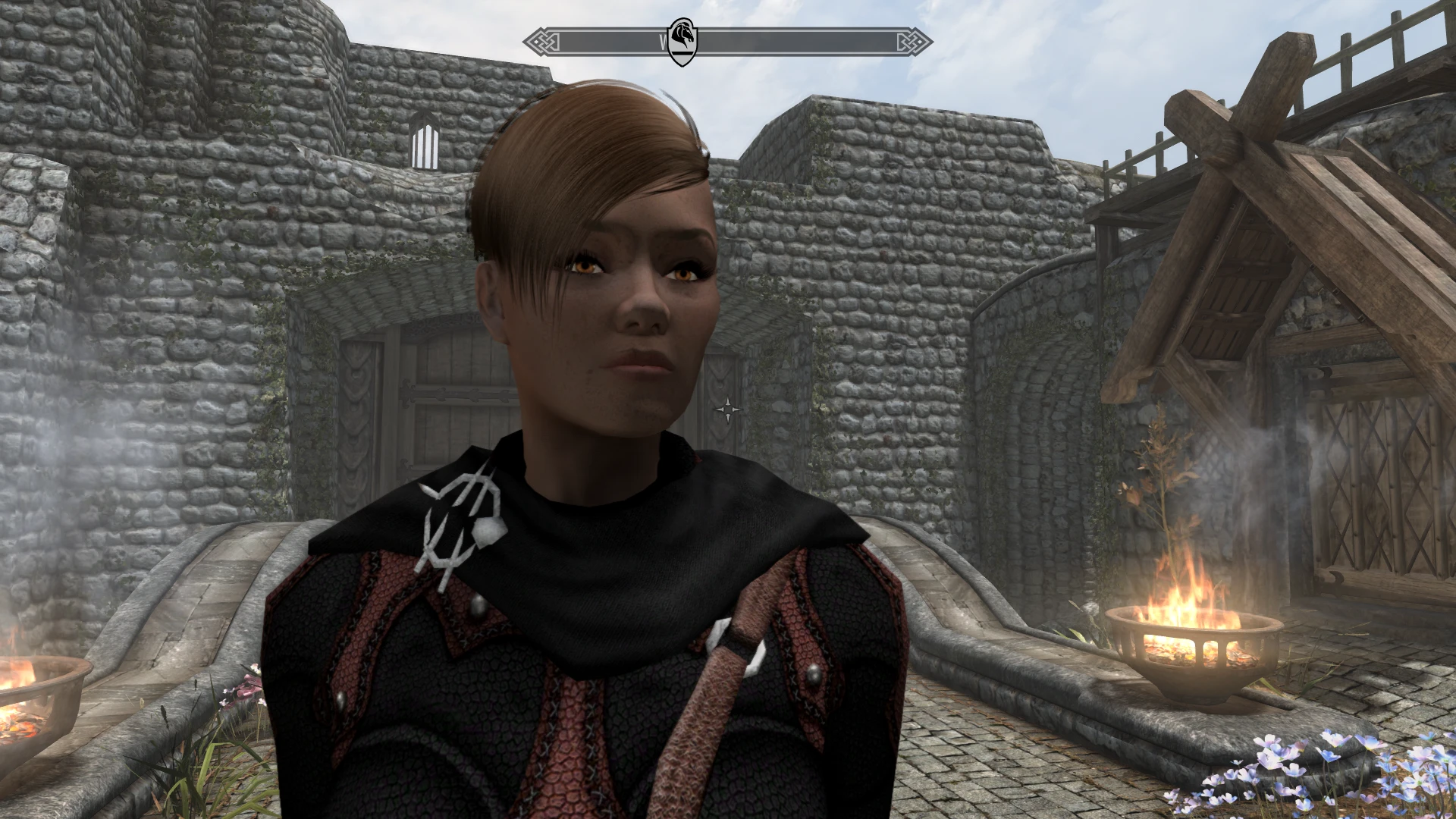 2k female dark brotherhood armor retexture