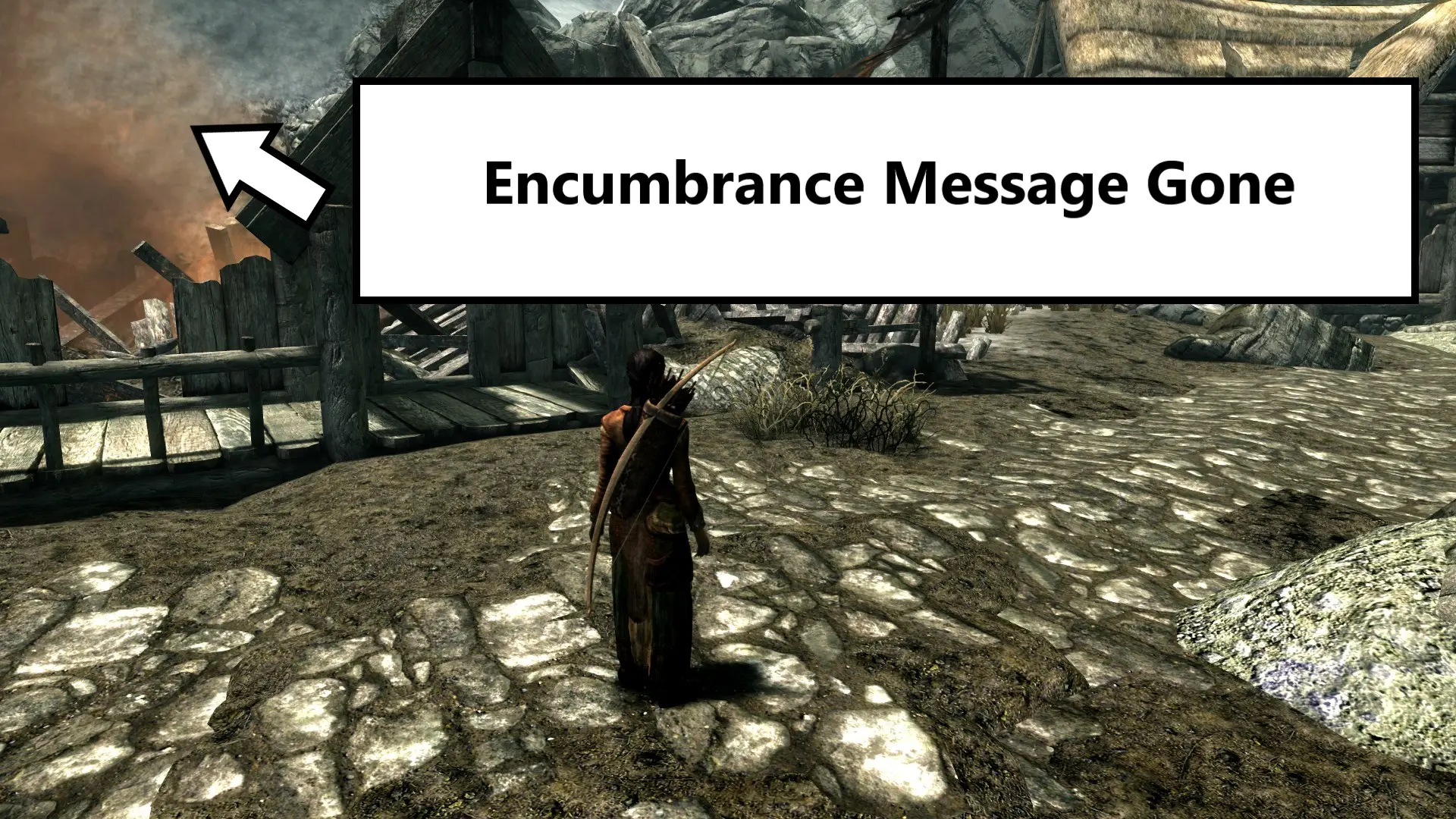 encumbrance message gone