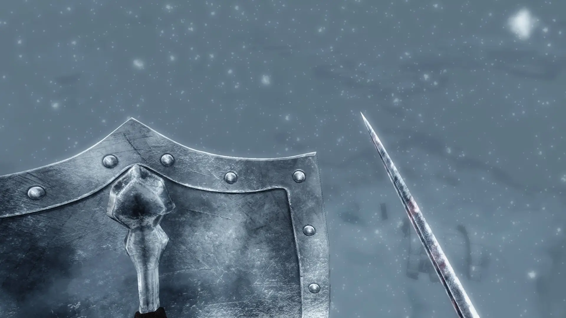 Spoa Silver Knight Shield Se At Skyrim Special Edition Nexus Mods And