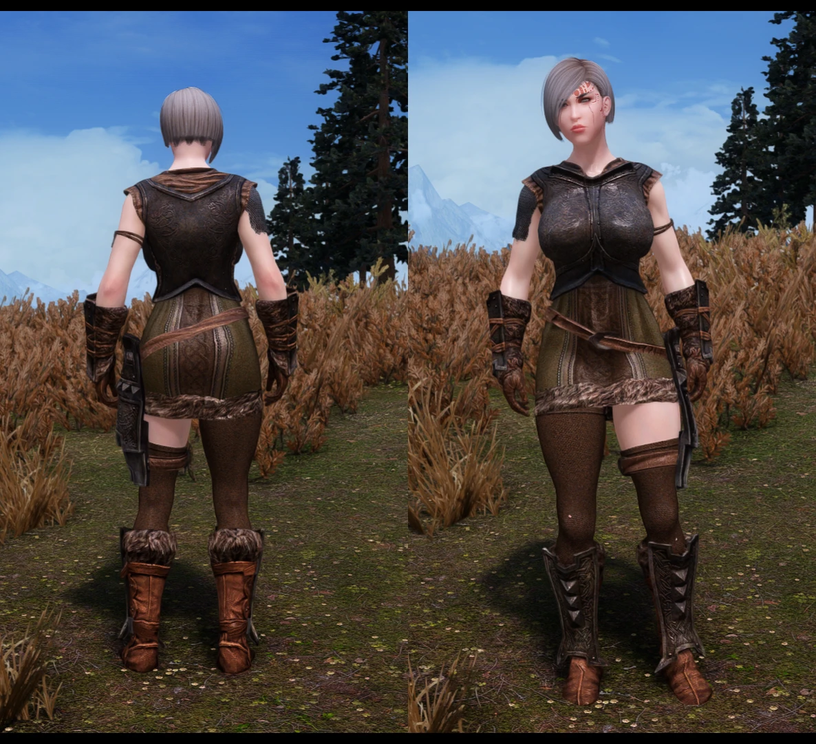 Girl S Heavy Armors BHUNP BodySlide Conversion At Skyrim Special