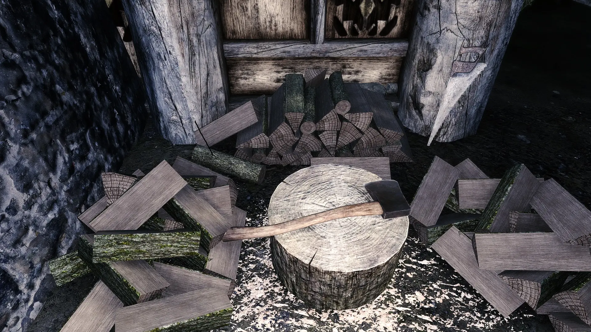 Cc S Hq Firewood At Skyrim Special Edition Nexus Mods And Community