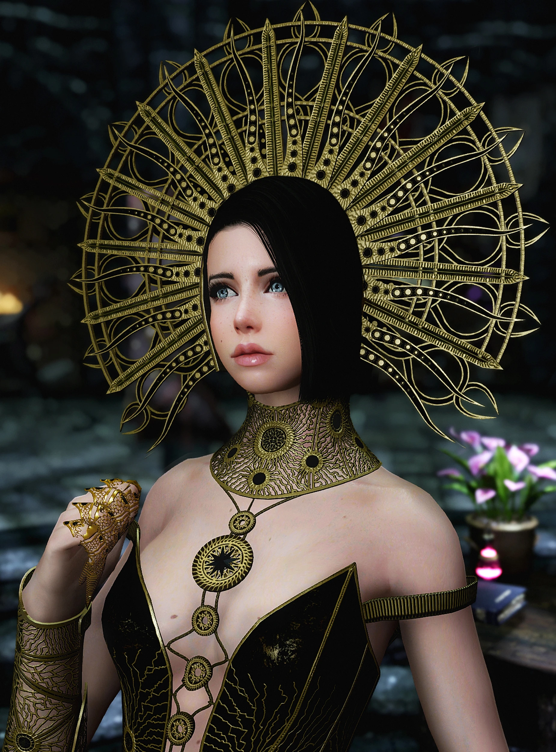 Kozakowy S Mythic Dawn Priestess Outfit Unp Cbbe Sse At Skyrim