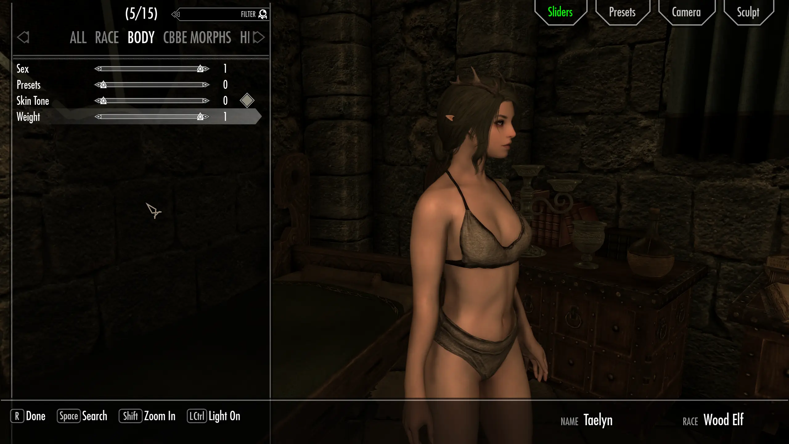 Sturdybody Cbbe Bodyslide Preset At Skyrim Special Edition Nexus