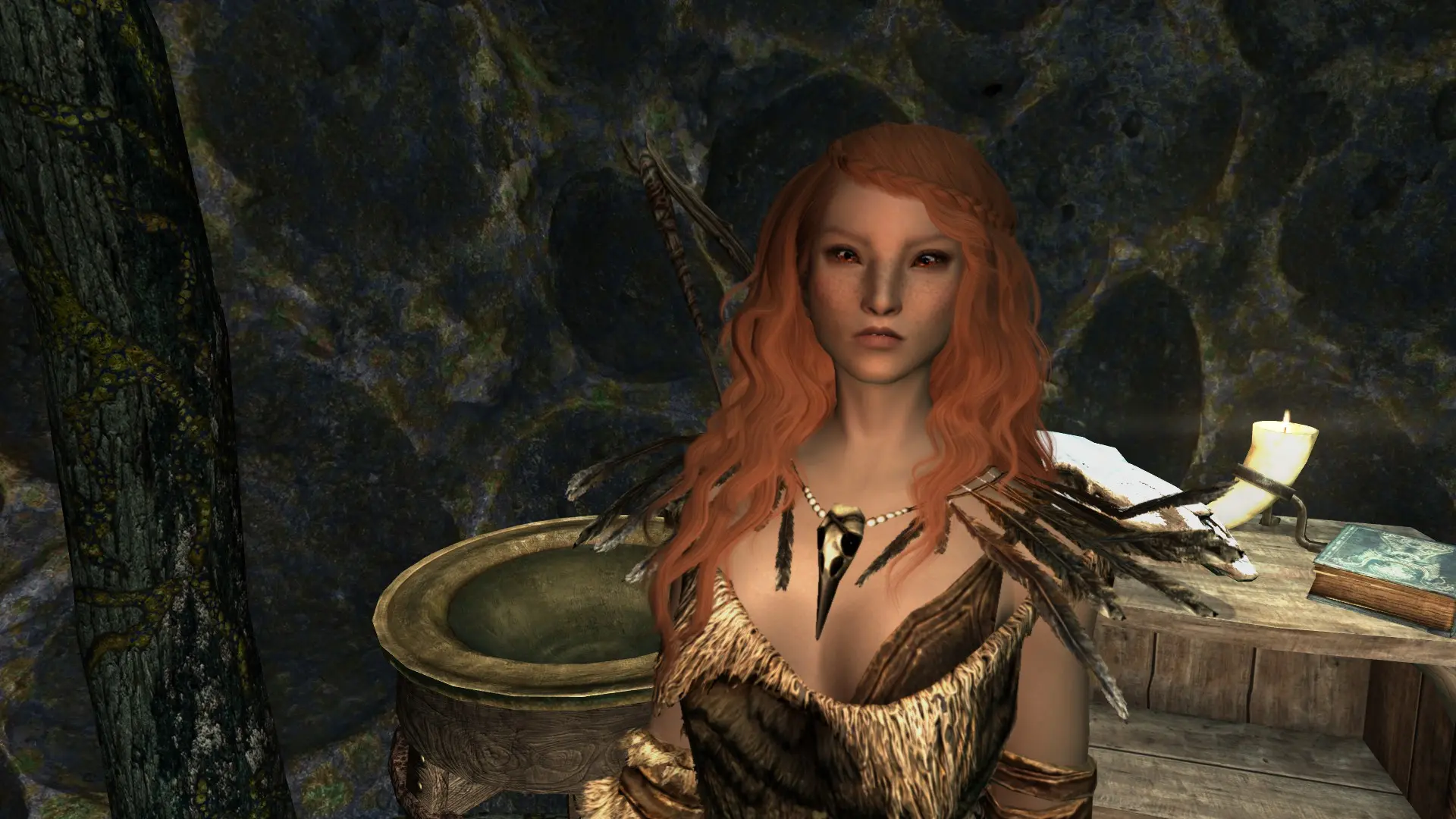 Somewhat Faithful Auri A Song Of The Green Visual Replacer At Skyrim