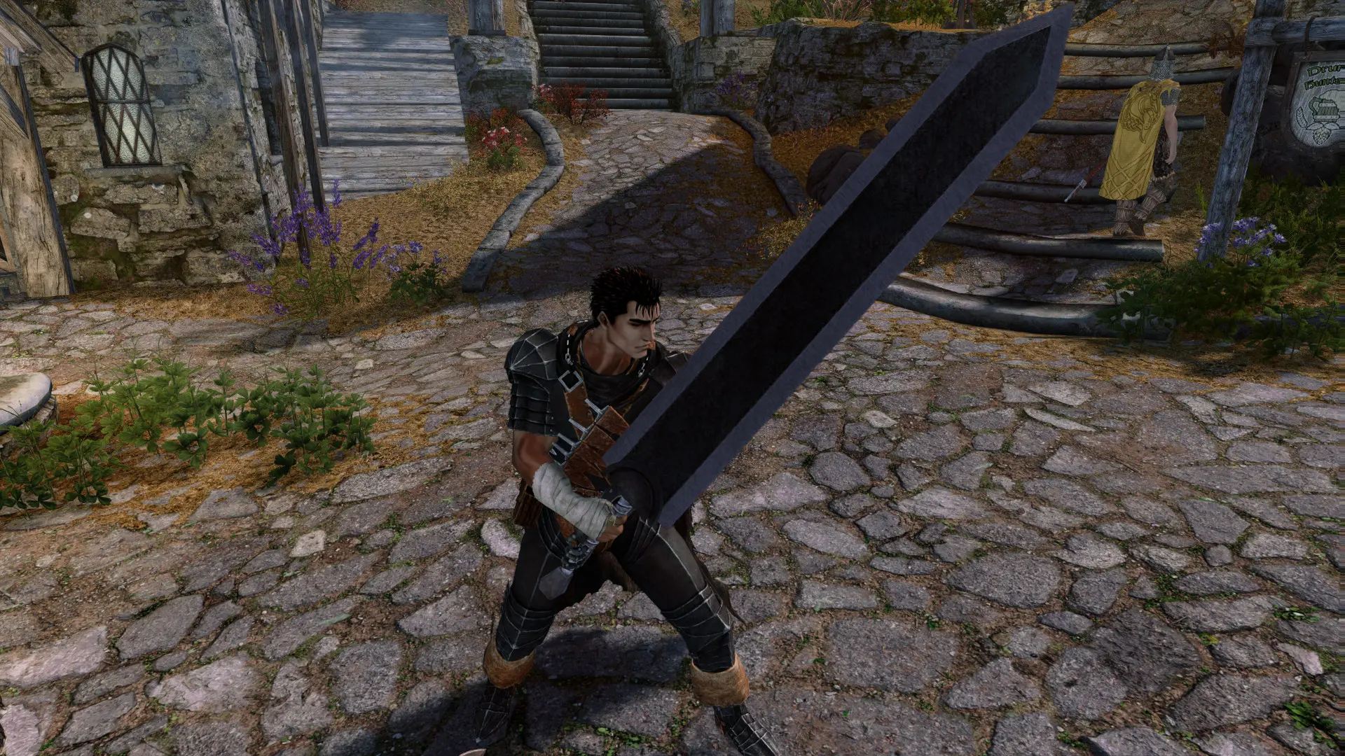 Berserk The Black Swordsman Ae Update At Skyrim Special Edition