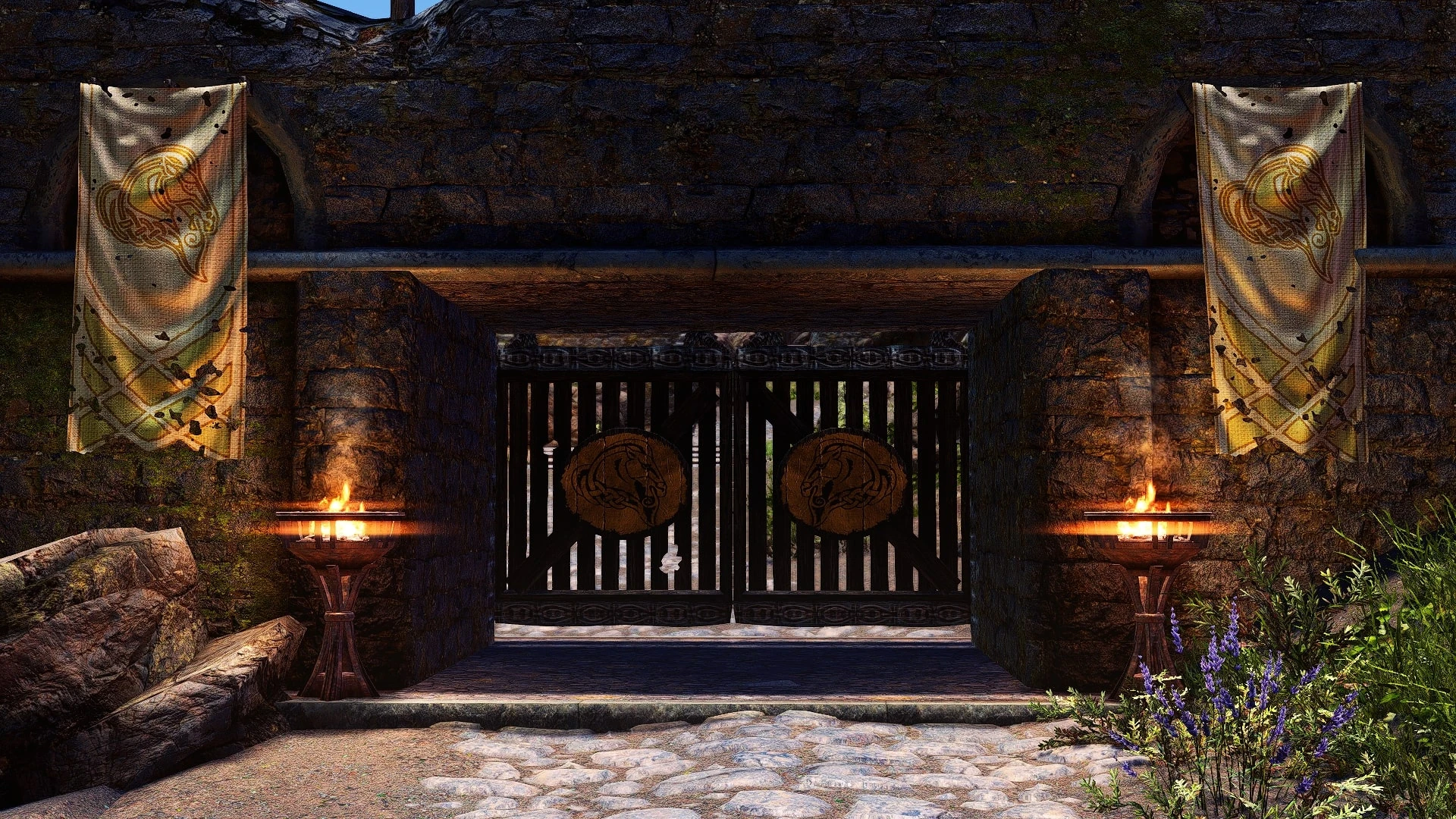 Whiterun Entrance Gate At Skyrim Special Edition Nexus Mods And Community