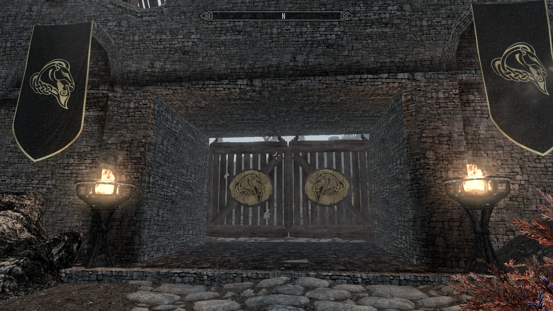 Whiterun Entrance Gate At Skyrim Special Edition Nexus Mods And Community