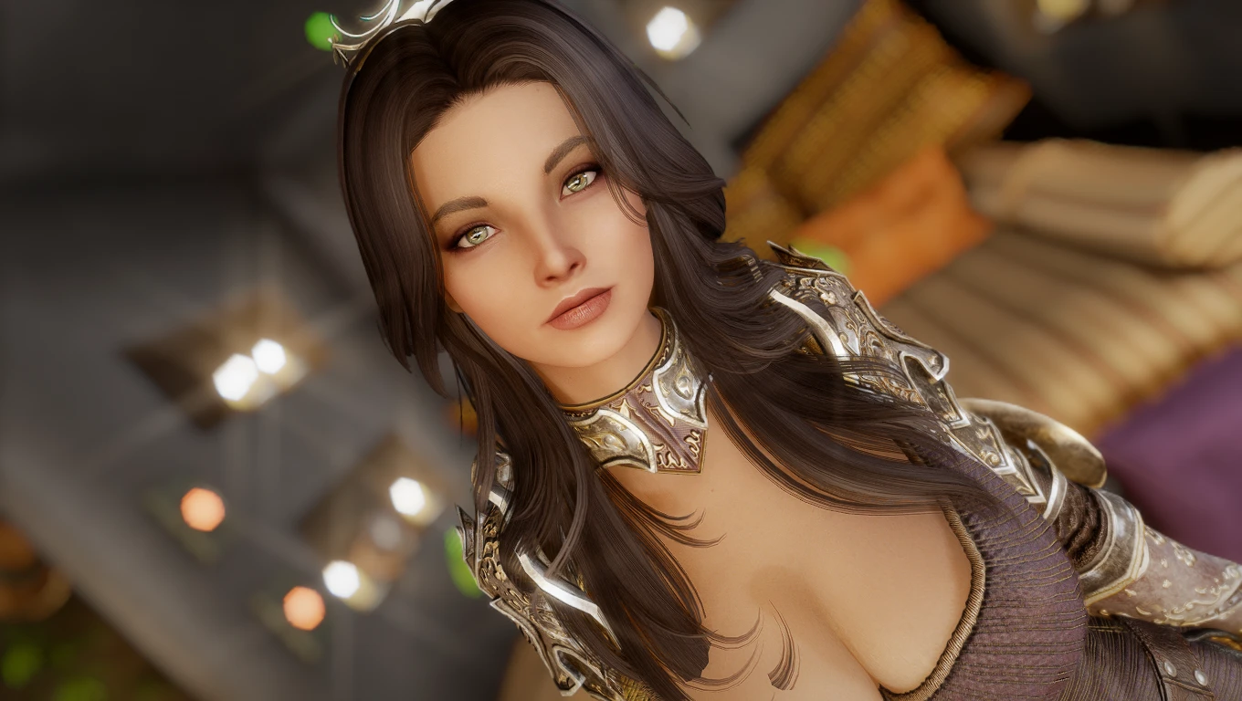 Amber High Poly Face Preset At Skyrim Nexus Mods And Community