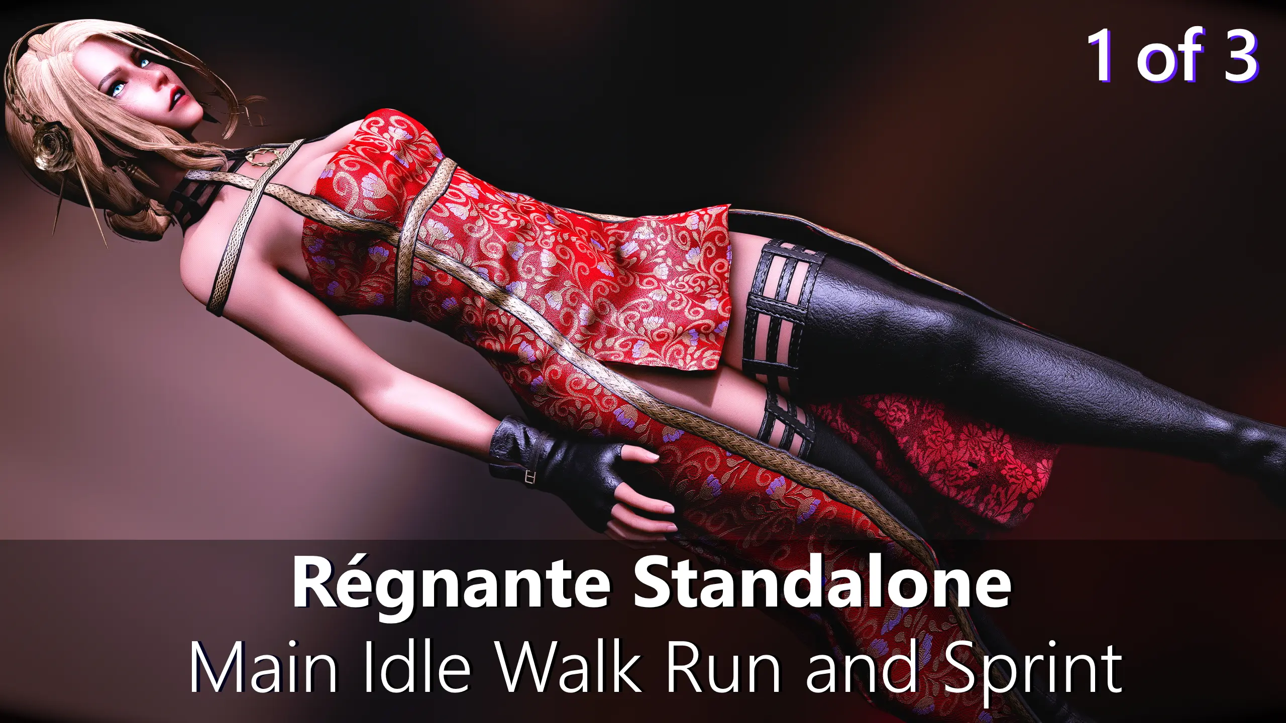 Regnante Standalone Main Idle Walk Run And Sprint Animations At