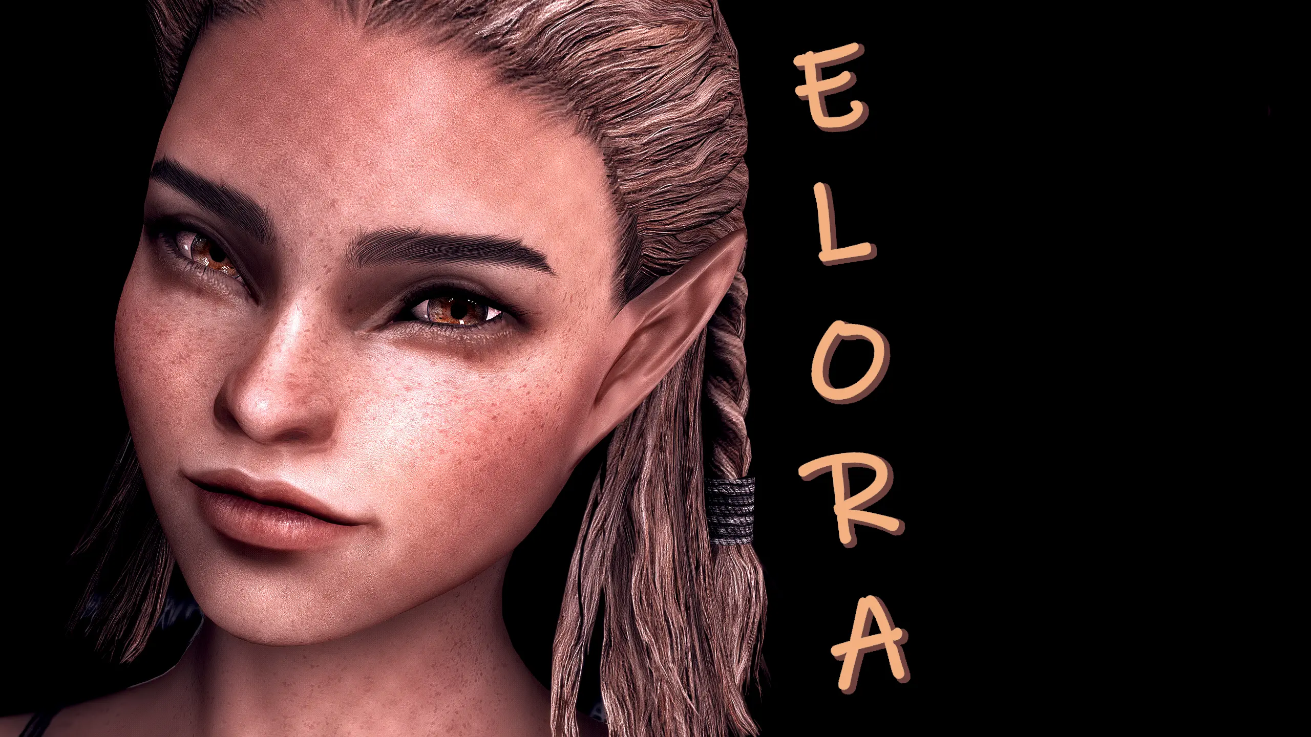 Elora High Poly Head Altmer High Elf Racemenu Preset At Skyrim