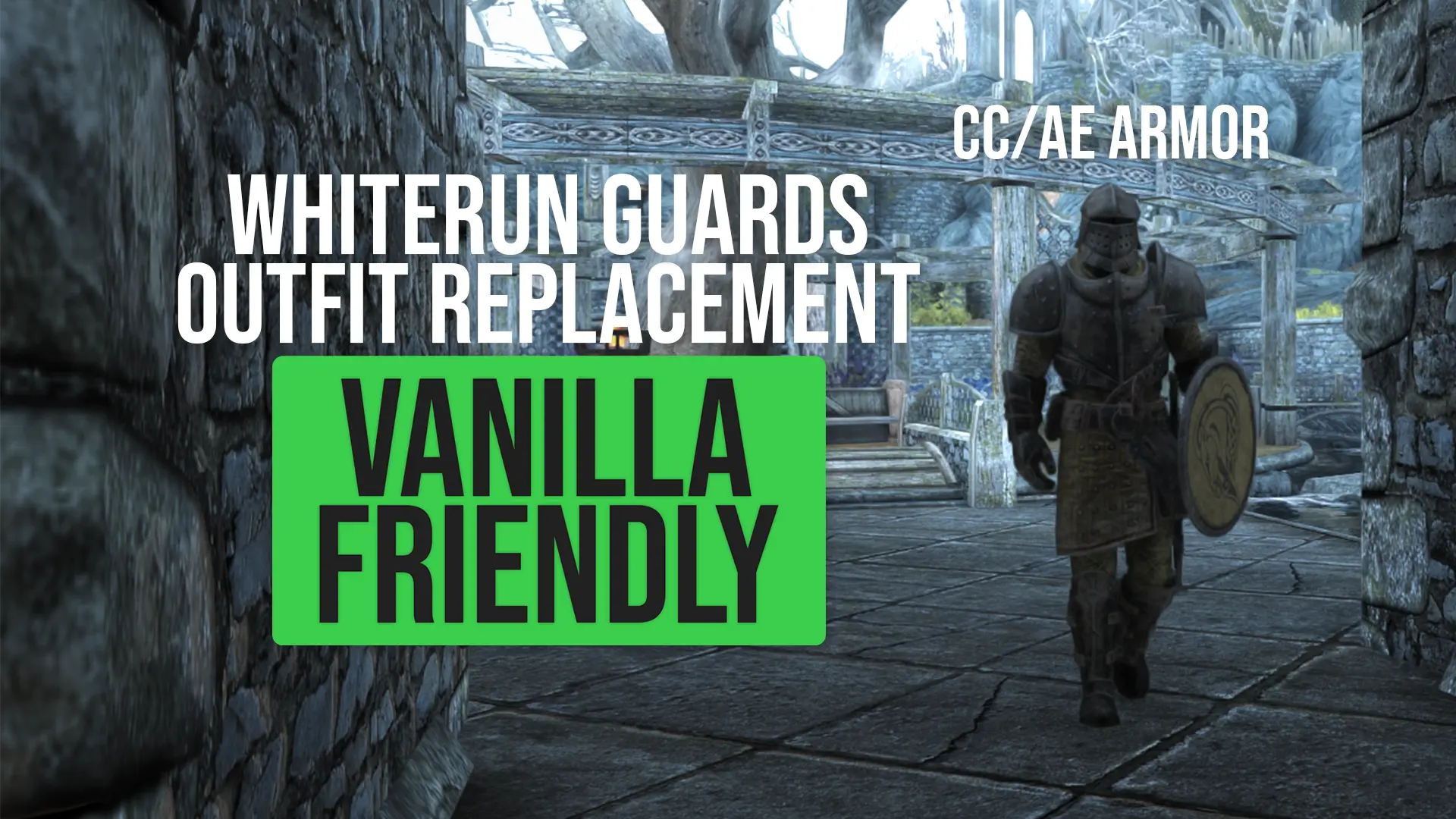 Whiterun Guards Outfit Replacement Ae Cc Armor Vanilla Friendly At