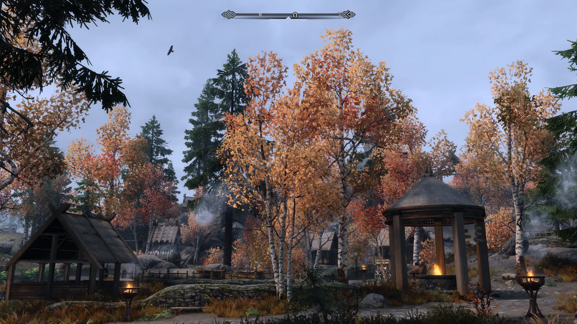 Whiterun Exterior Full Of Life Tweaked At Skyrim Special Edition