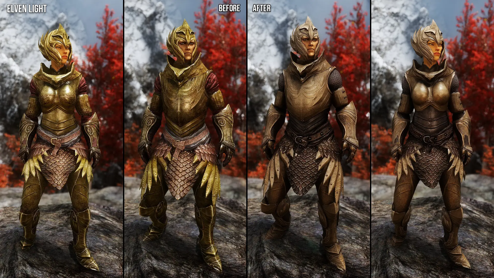 Elven Armors And Weapons Retexture SE At Skyrim Special Edition Nexus