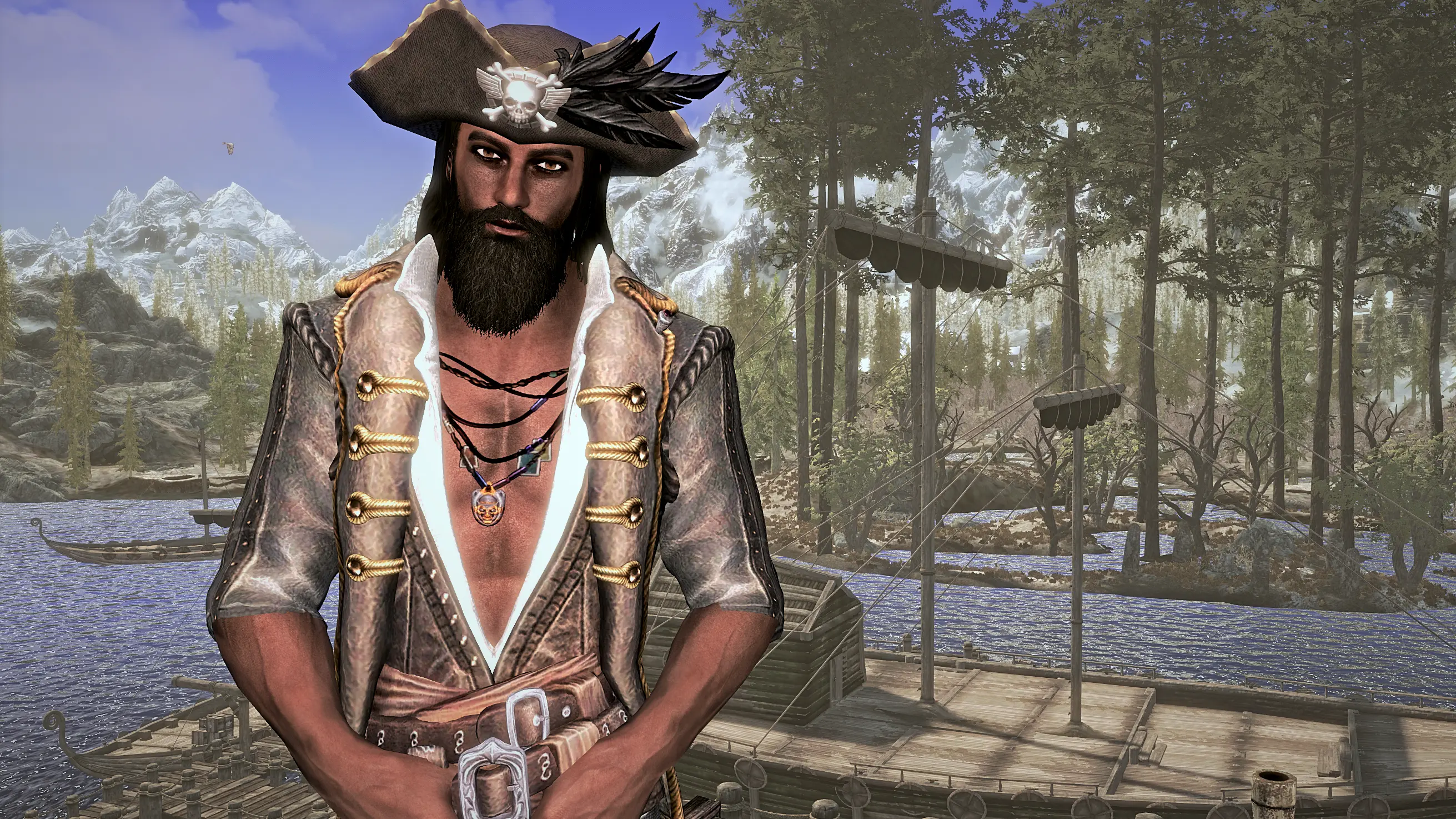 Jack Redguard Racemenu Preset HIMBO Body At Skyrim Special Edition