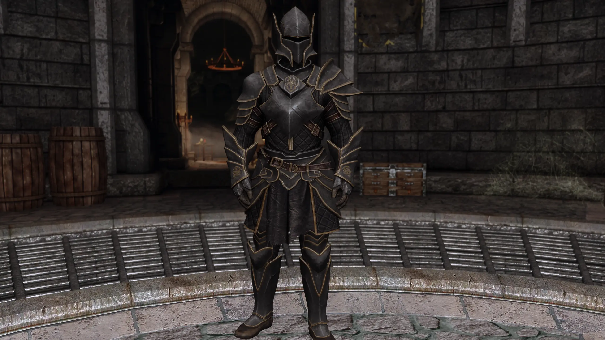 Clean Ebony Plate Armor Cc At Skyrim Special Edition Nexus Mods And