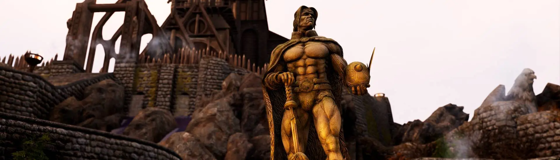 New Statue Of Talos Male At Skyrim Special Edition Nexus Mods And