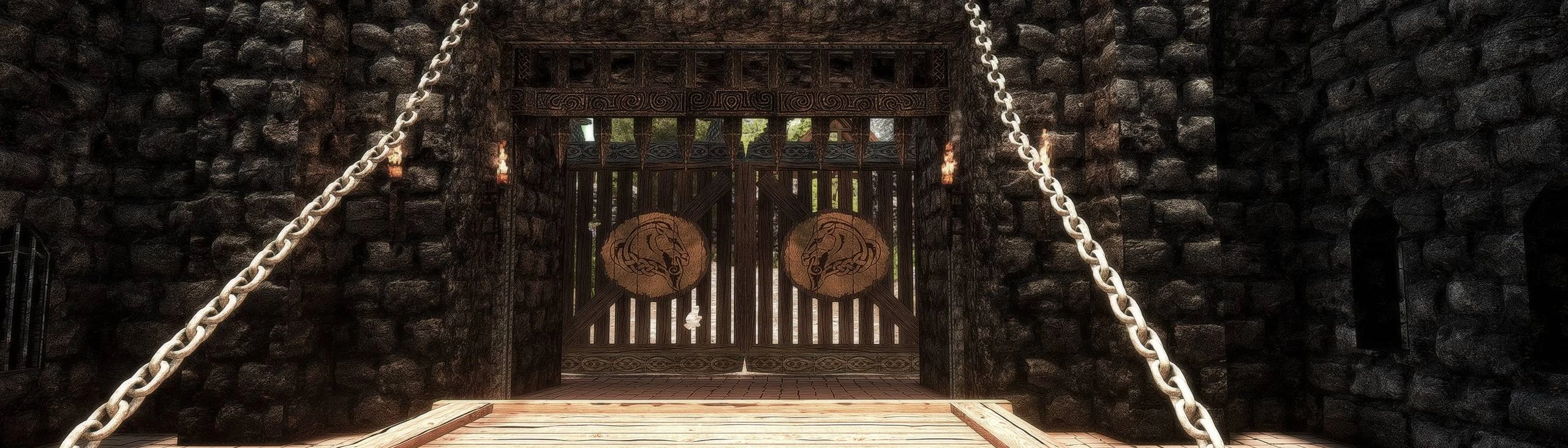 Whiterun Entrance Gate At Skyrim Special Edition Nexus Mods And Community