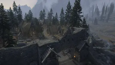 Sr Exterior Cities Whiterun Trees Patch At Skyrim Special Edition