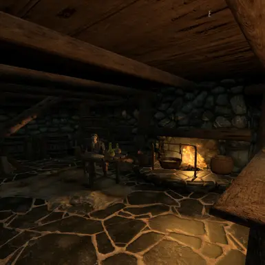 Slate Farmhouse Floor Retexture K K No Esp At Skyrim Special