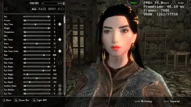 Pretty Lady Bodyslide And Racemenu Preset At Skyrim Special Edition