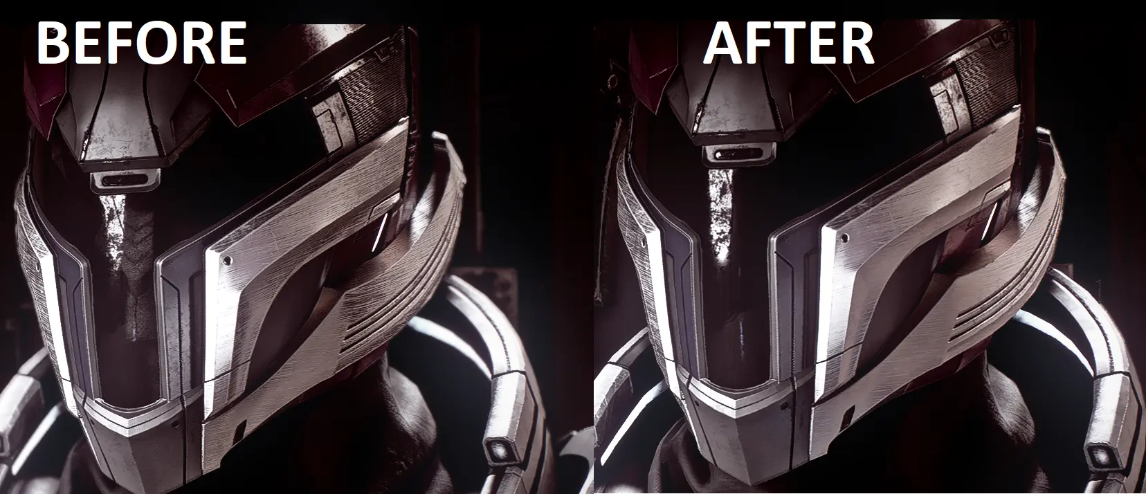 squad helmet replacers and visor tints