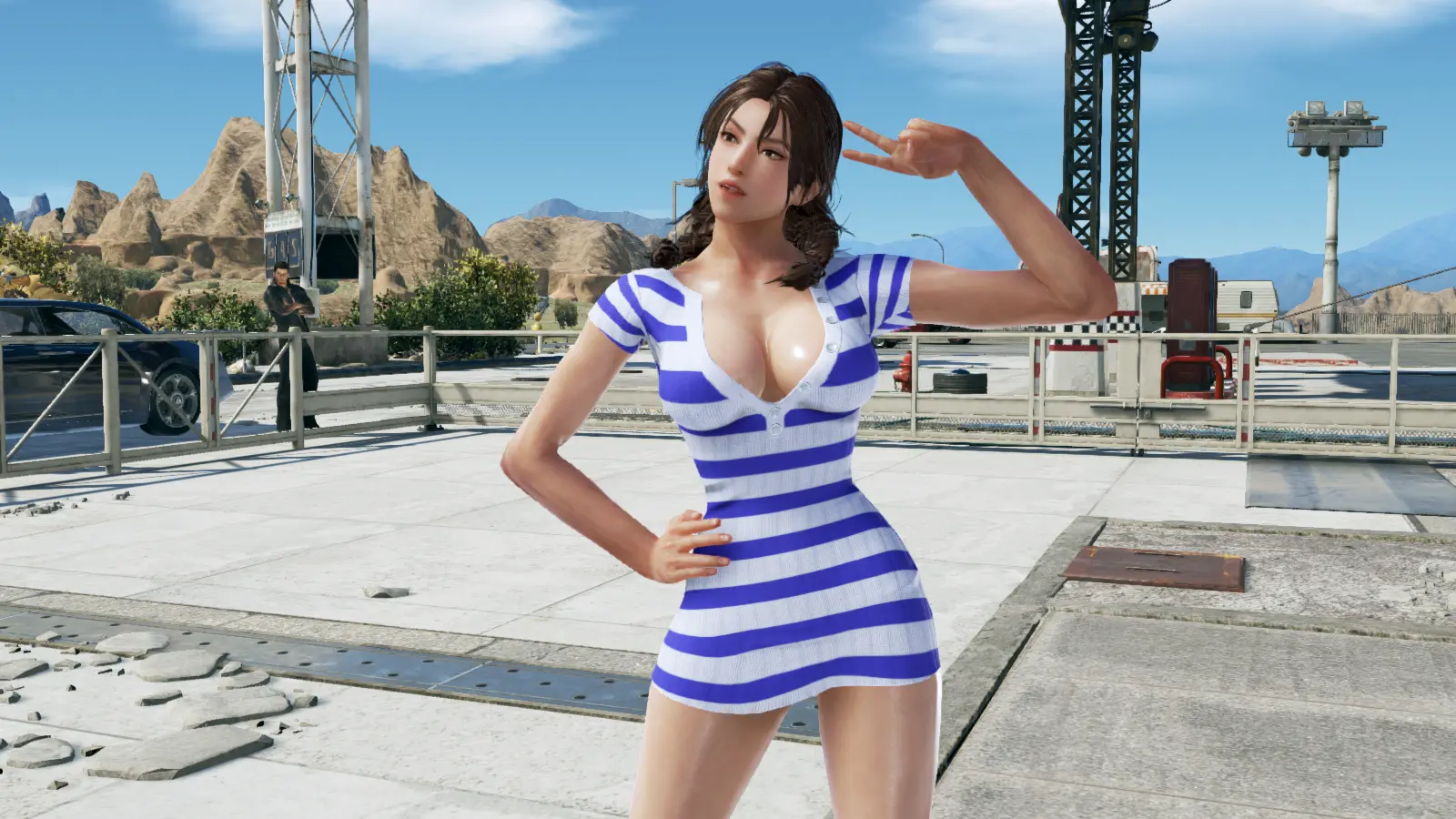 Stripe Onepiece At Tekken Nexus Mods And Community