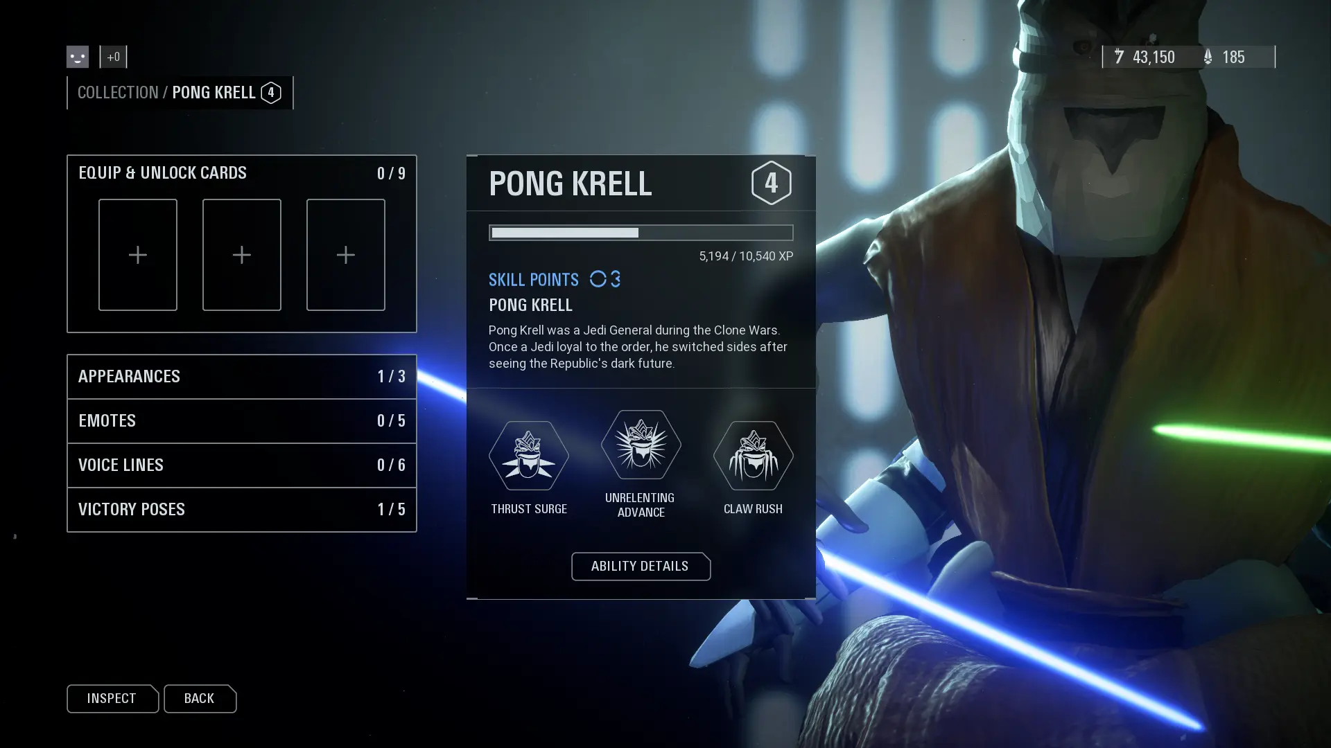 Pong Krell Text Frosty Beta At Star Wars Battlefront II 2017 Nexus