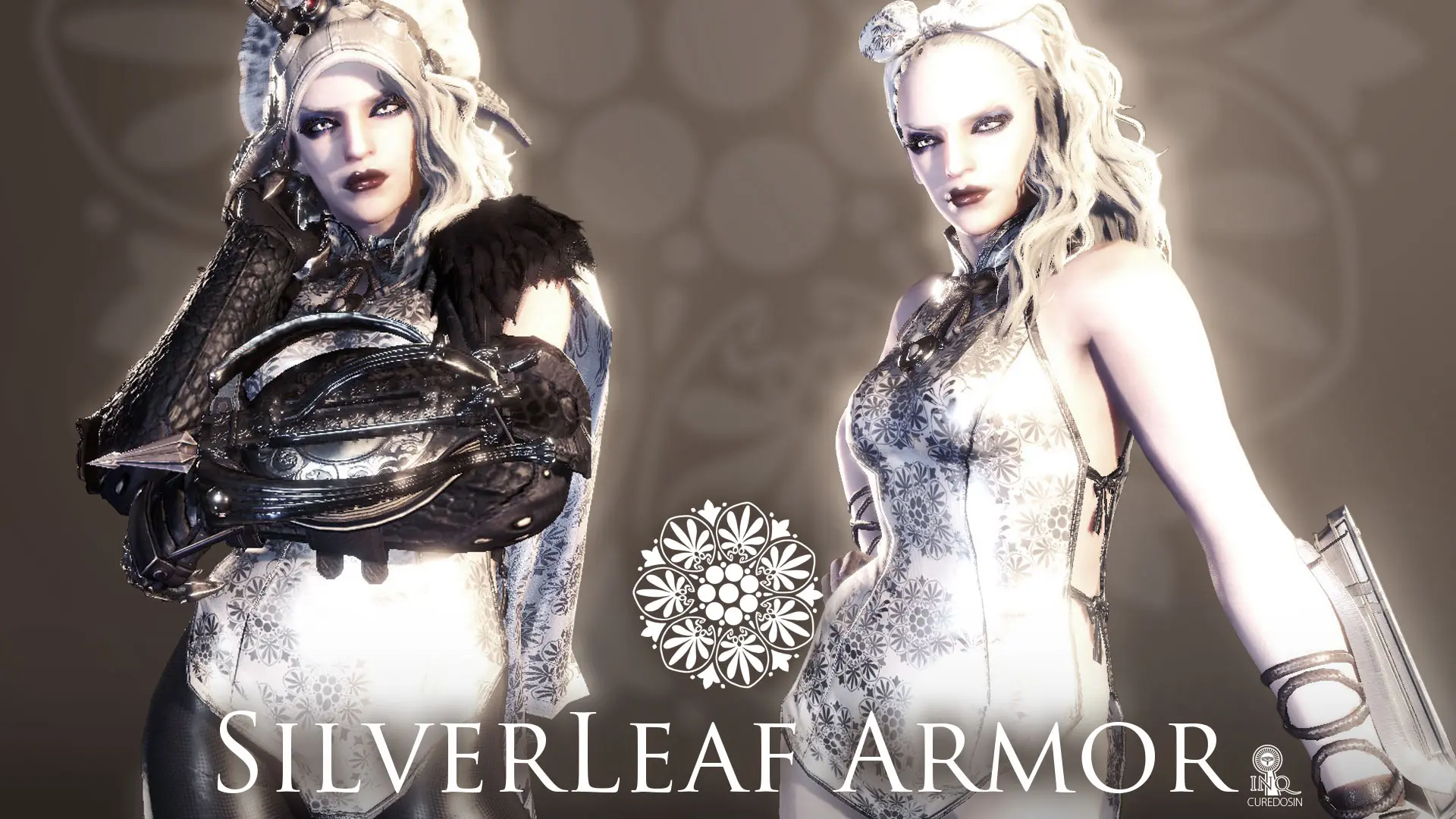 silver leaf armor at monster hunter: world - mods