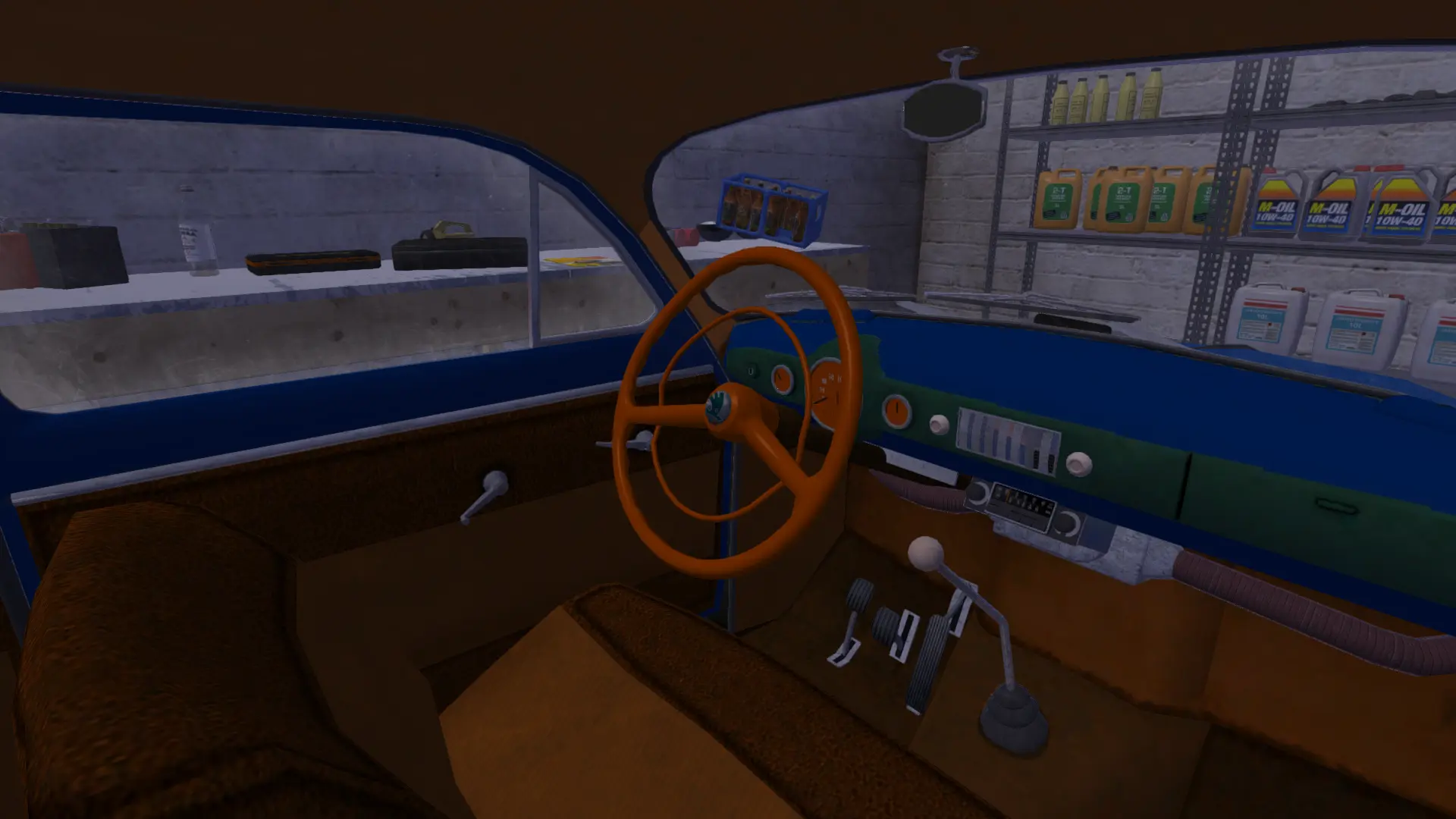 Ruscko Skoda Textures And Orange Interior At My Summer Car Nexus Mods