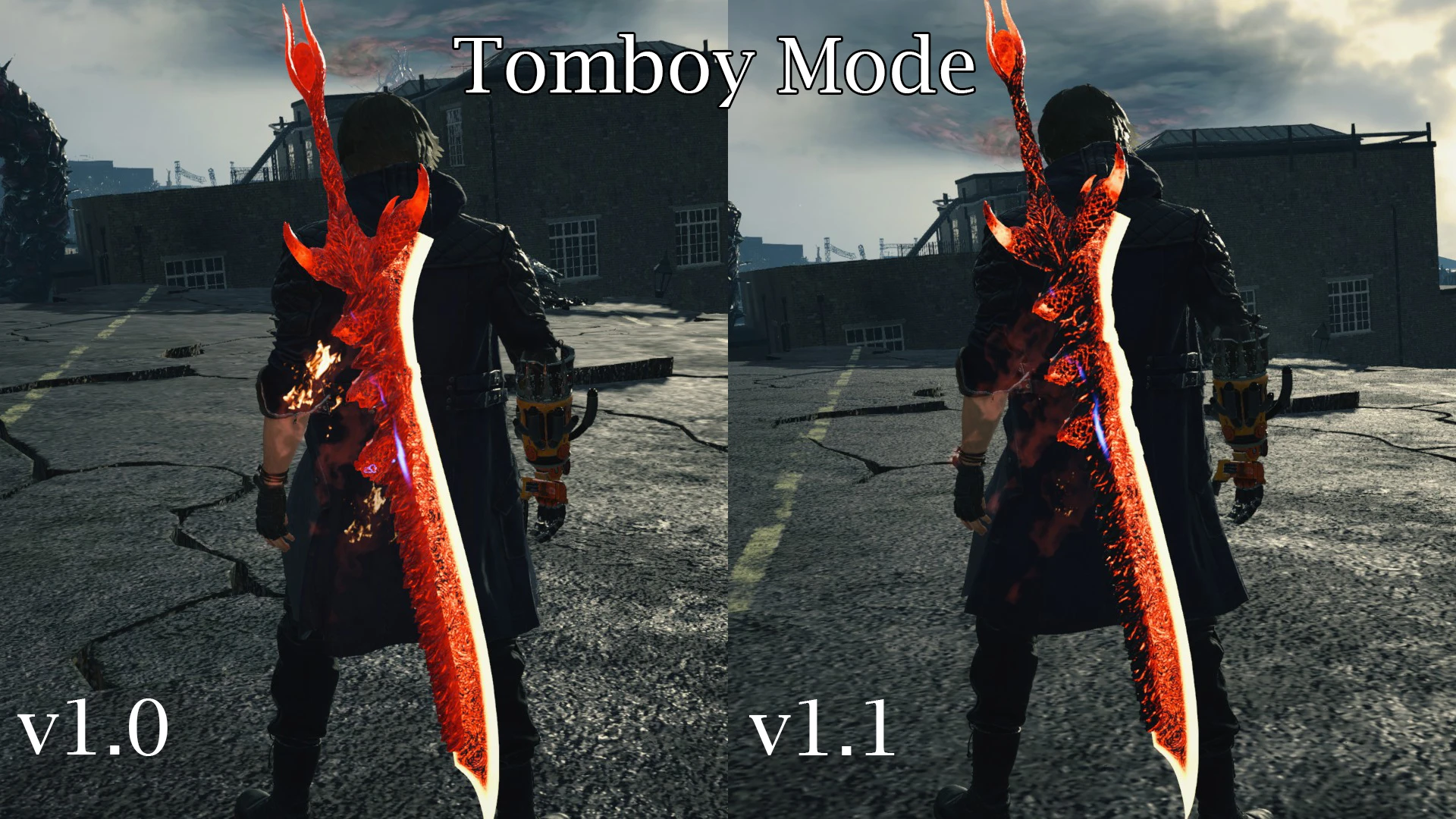 Devil Sword Nero At Devil May Cry 5 Nexus Mods And Community