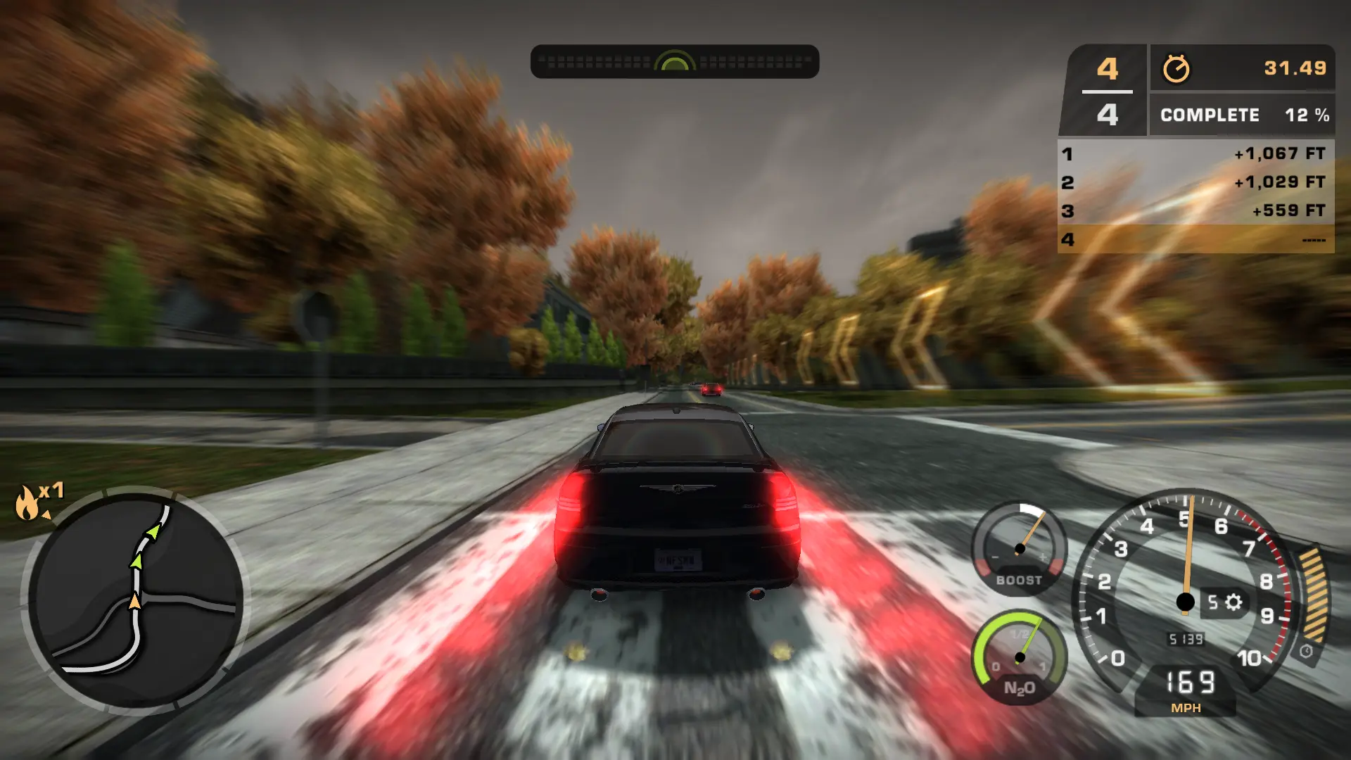 Rivals MW HUD Mix For Custom HUD At Need For Speed Most Wanted 2005