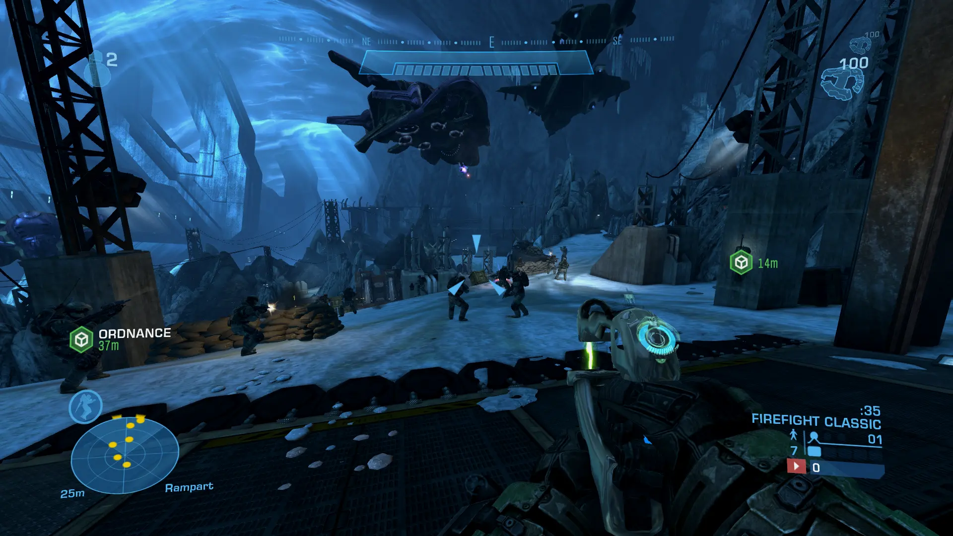 Halo Reach AI Spawning In Firefight At Halo The Master Chief