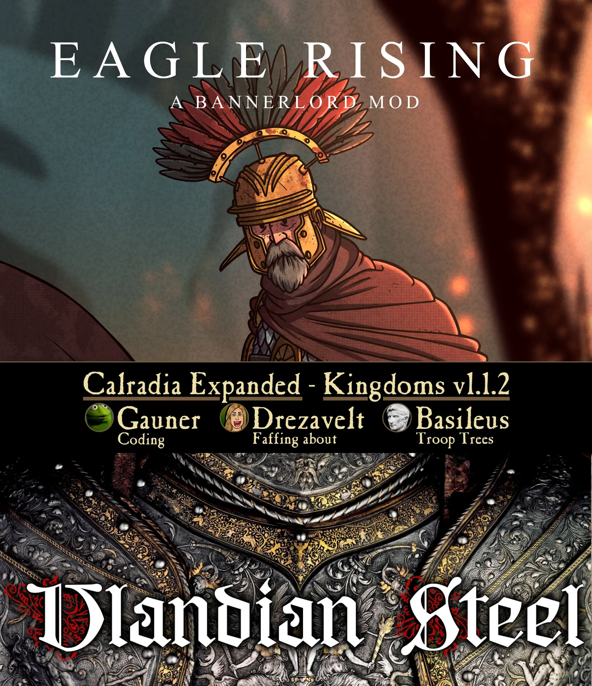 Calradia Expanded Kingdoms Vlandian Steel Eagle Rising Patch At