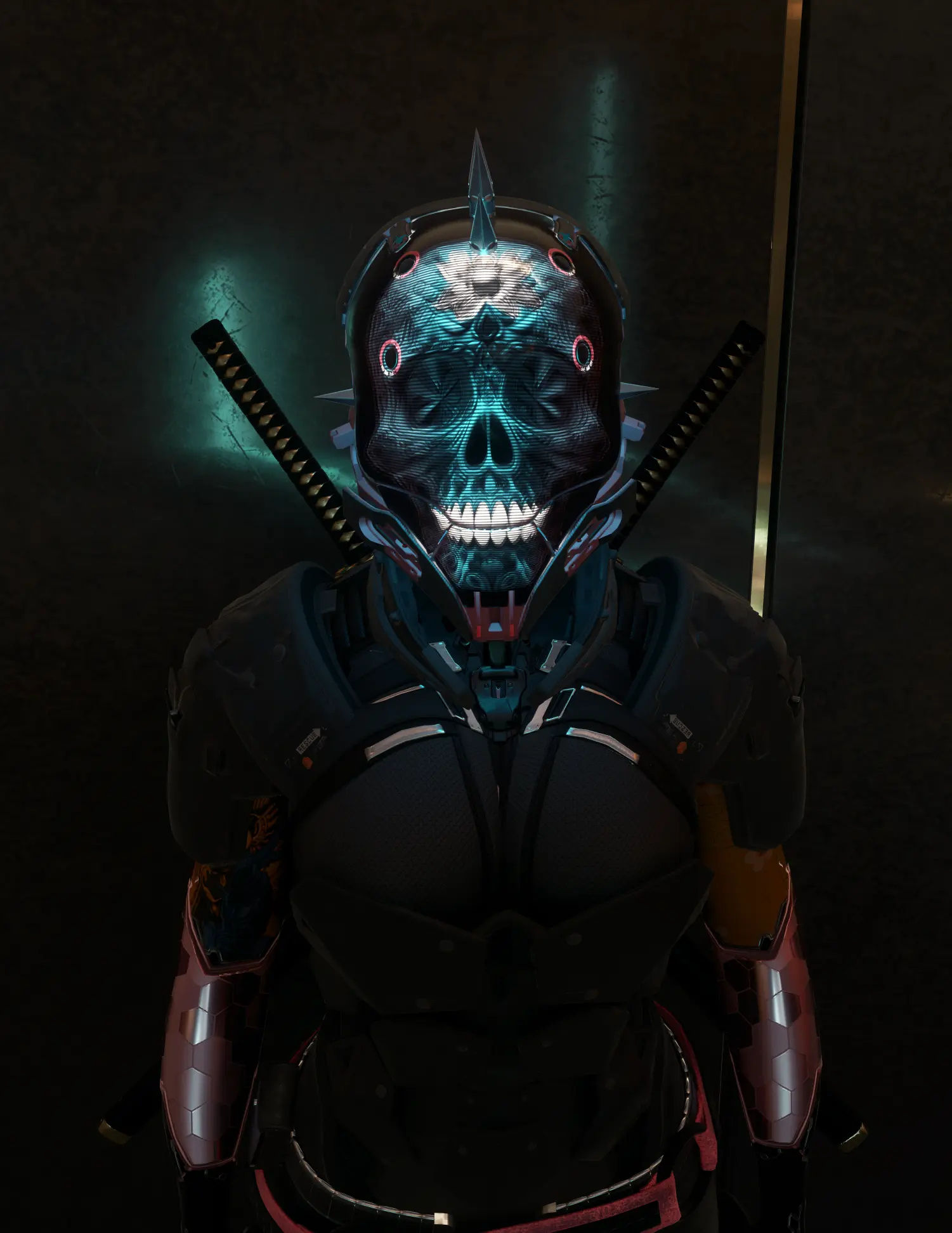 Arasaka Ninja Mask Archivexl Customizable At Cyberpunk Nexus