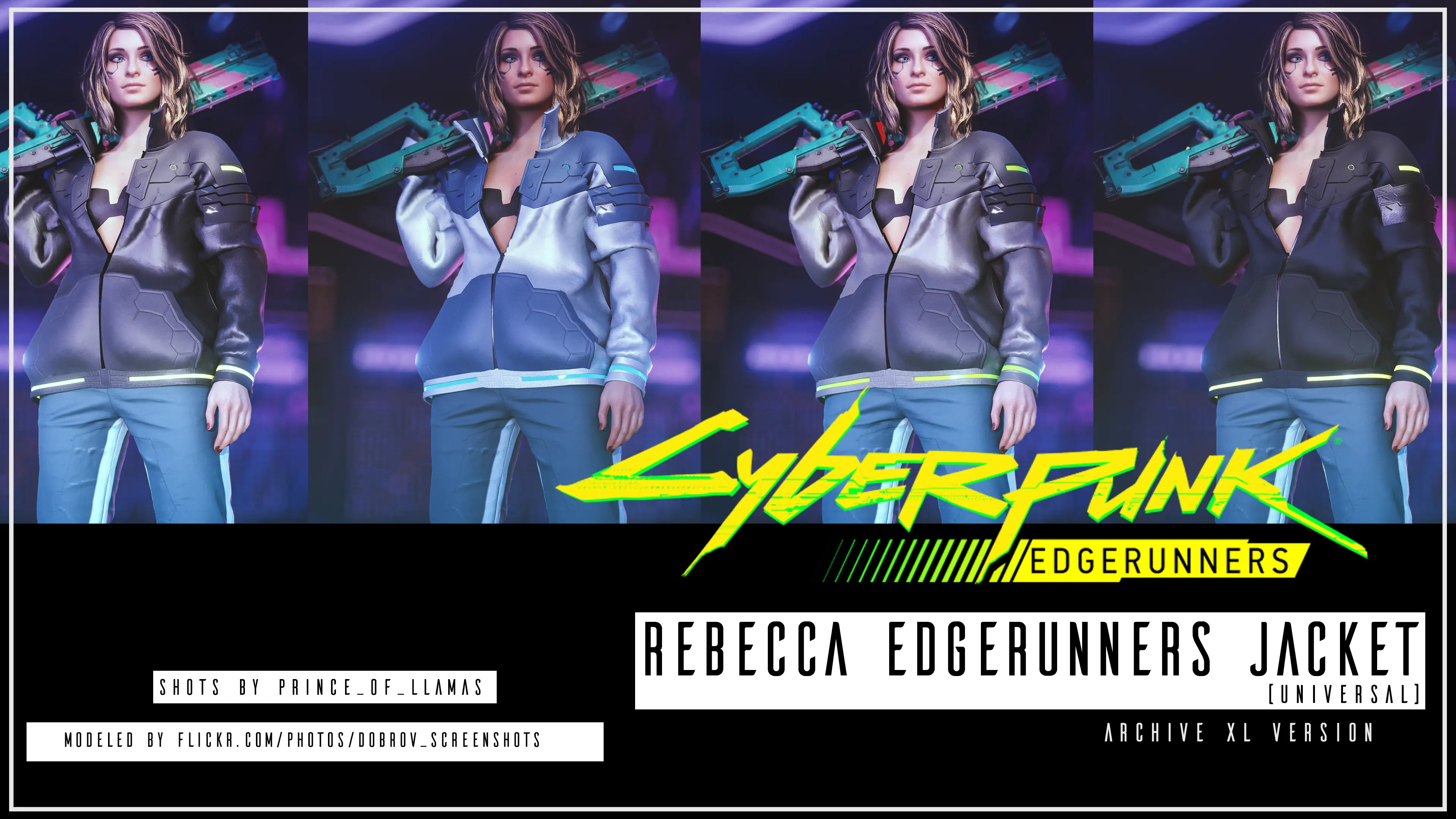 Rebecca Edgerunners Jacket Universal Archive Xl At Cyberpunk Nexus