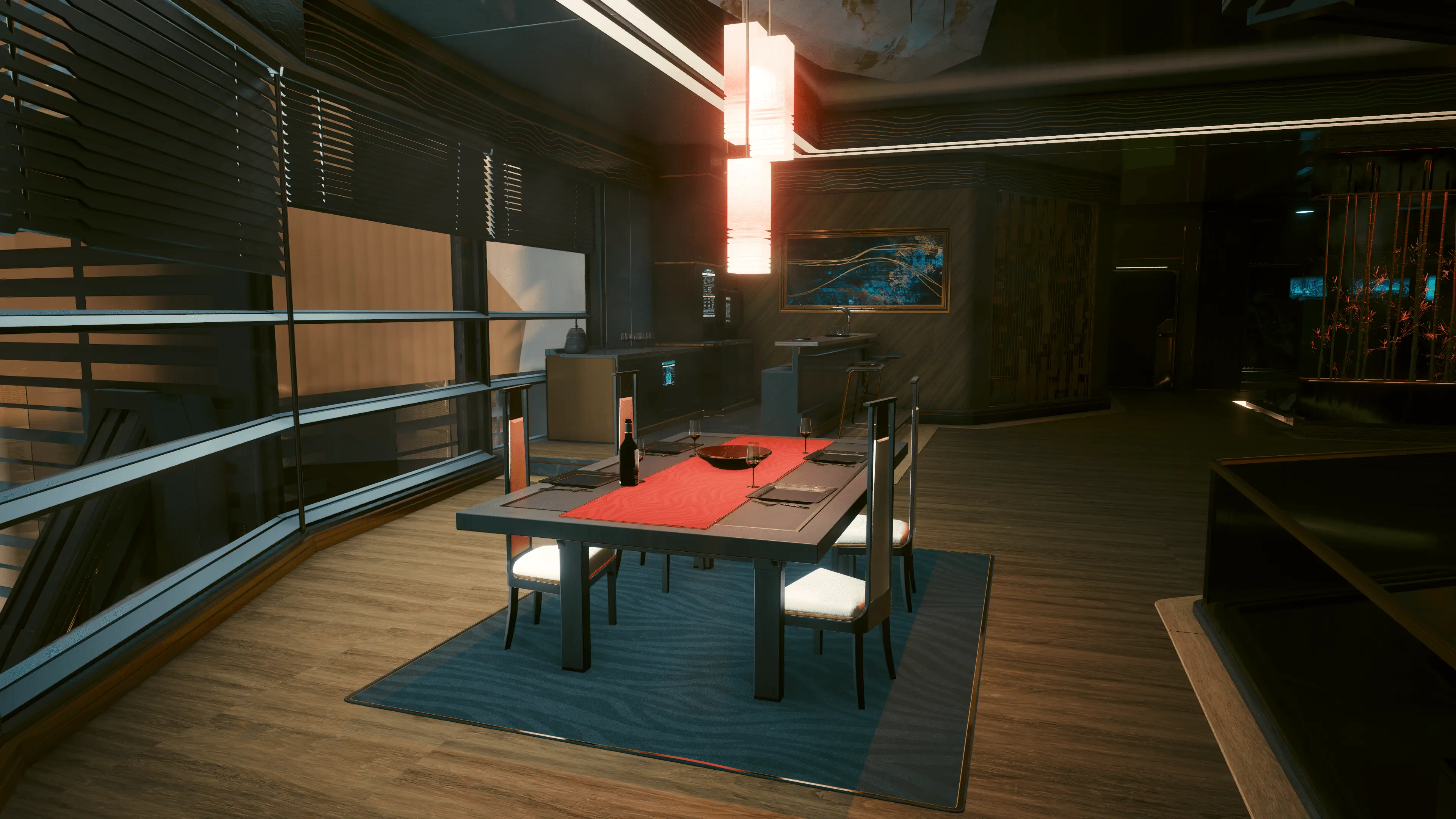 Apartment Corpo Plaza Cleaned And Decluttered At Cyberpunk Nexus