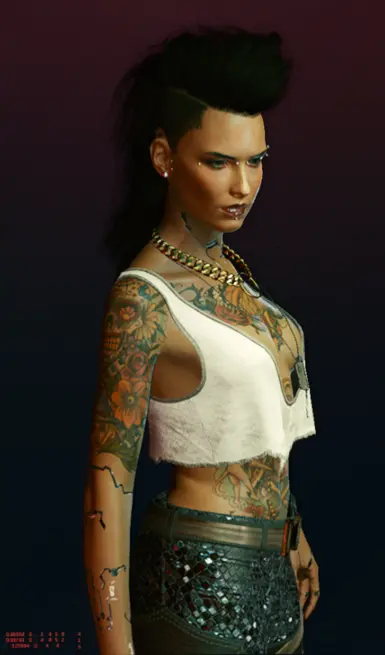 Vanessa Cybercat Preset At Cyberpunk Nexus Mods And Community