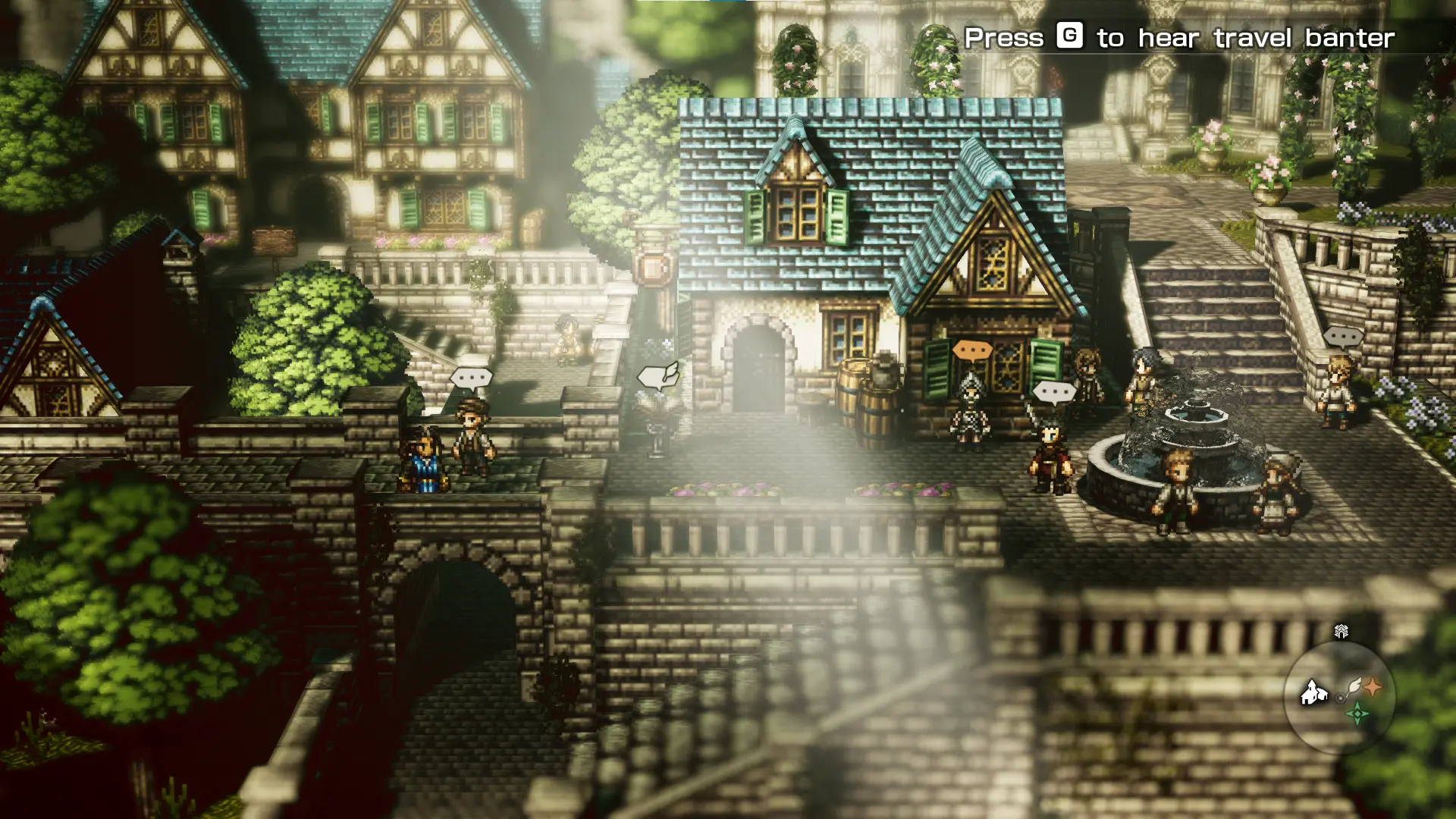 Long Distance Banter At Octopath Traveler Nexus Mods And Community