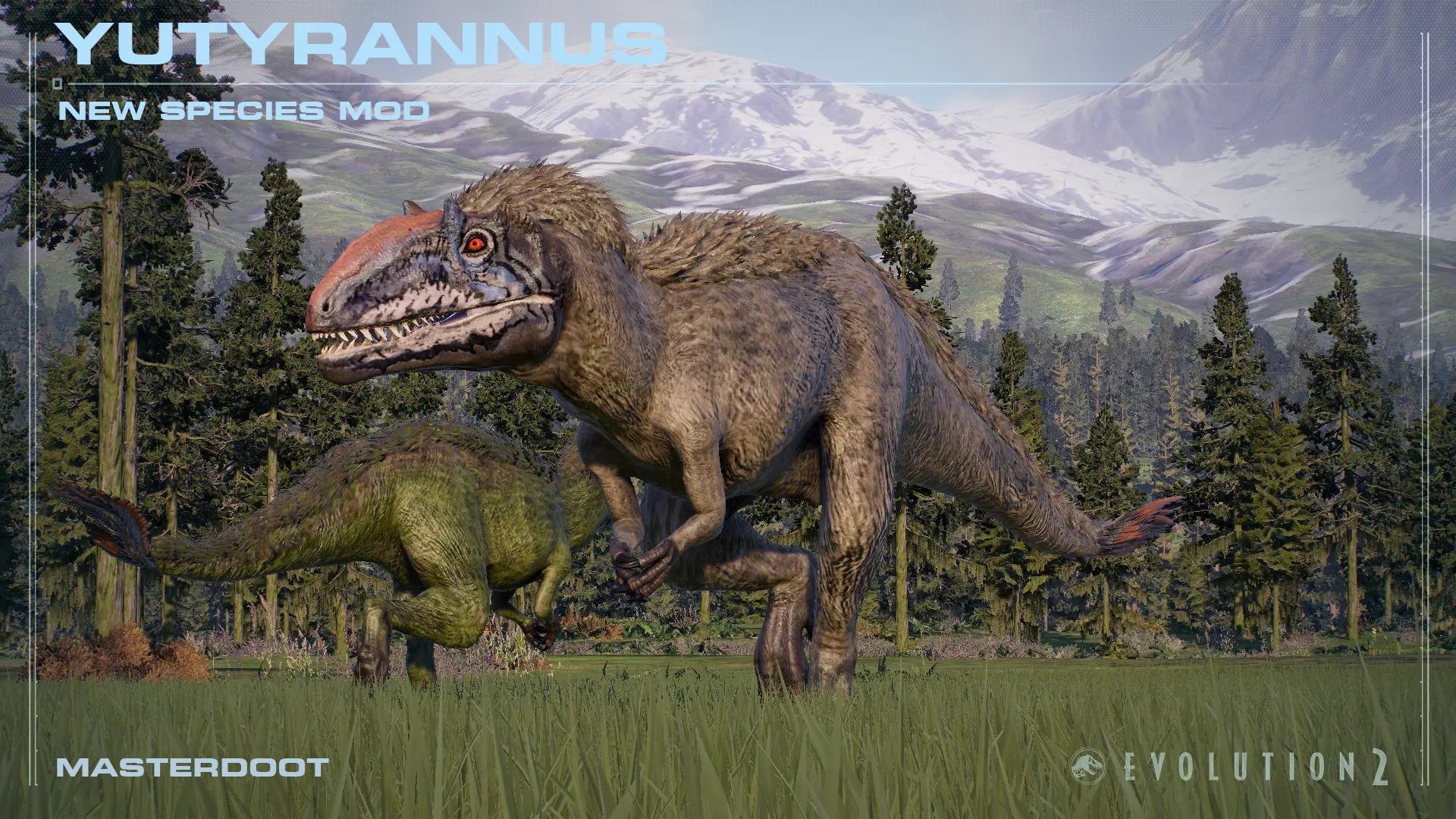 Yutyrannus New Species At Jurassic World Evolution Nexus Mods And