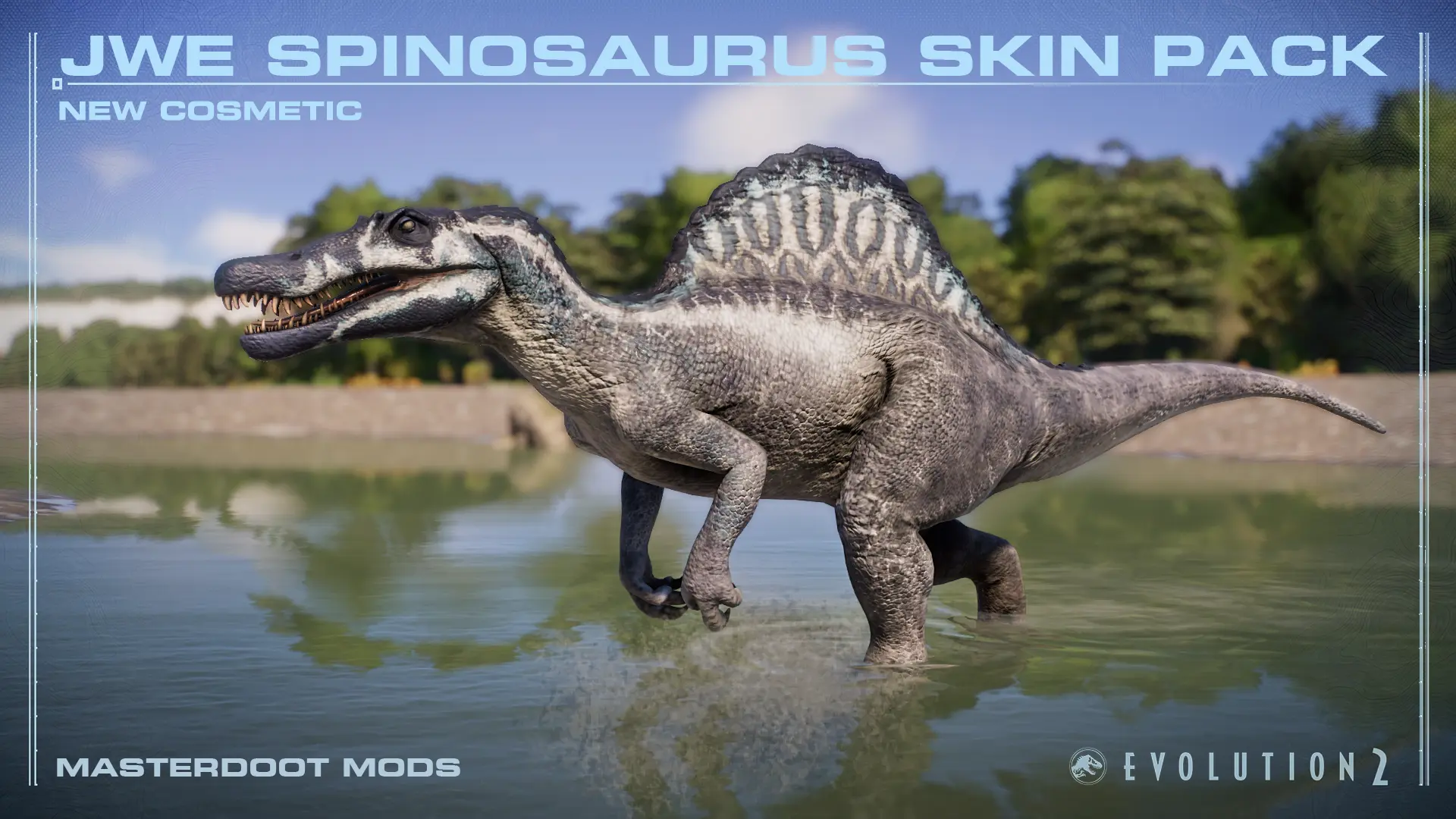 Spinosaurus Jwe Legacy Skins New Cosmetics At Jurassic World