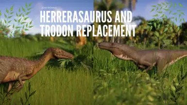 Trodon And Herrerasaurus Remodel Replacement At Jurassic World