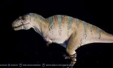 Cretaceous Acrocanthosaurus New Cosmetic Variant At Jurassic World