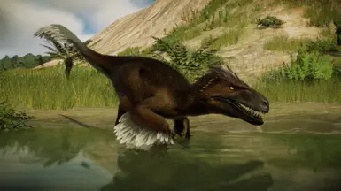 Utahraptor Ostrommaysi Wheat Edition New Cosmetic At Jurassic World