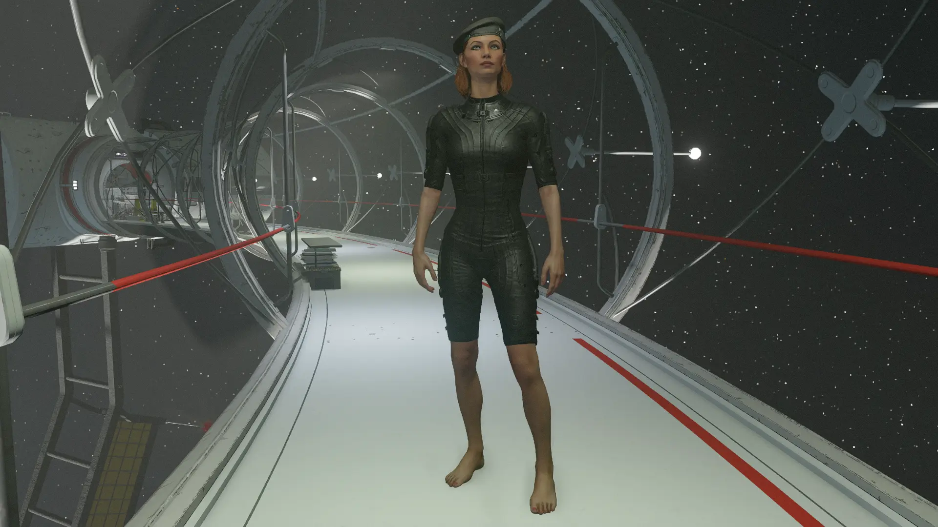 Full Black Space Undersuit At Starfield Nexus Mods And Community