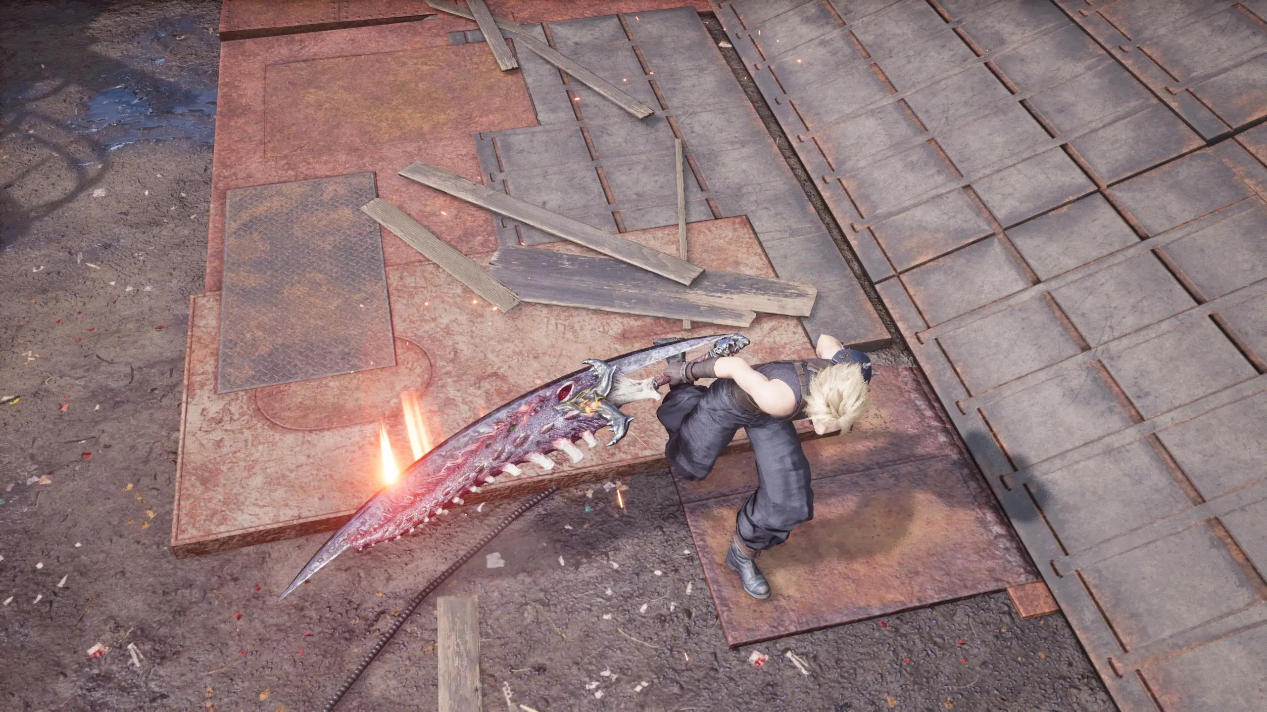 Sparda Over Buster Sword At Final Fantasy VII Remake Nexus Mods And