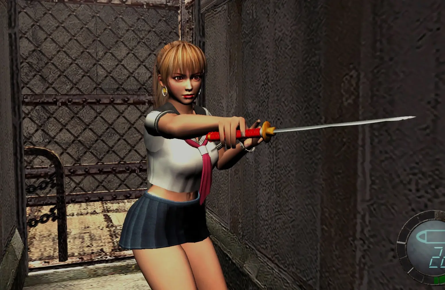 Doa Kasumi Replaces Leon Uhd At Resident Evil Nexus Mods And Community